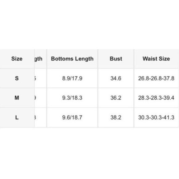 3Pack Plain Scallop Trim Ring Linked Bikini Swimsuit & BeachSkirt - Picture 8 of 9